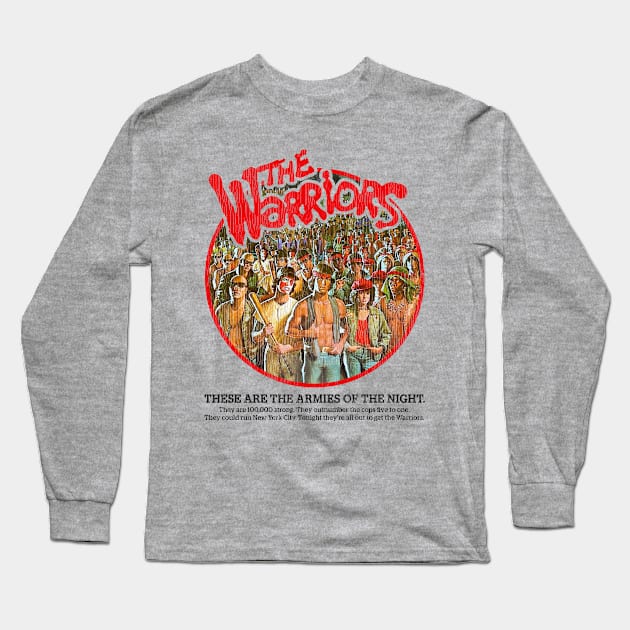 The Warriors Worn Out Lts Long Sleeve T-Shirt by Alema Art